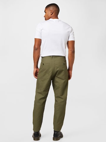 G-Star RAW Loose fit Pleat-front trousers in Green
