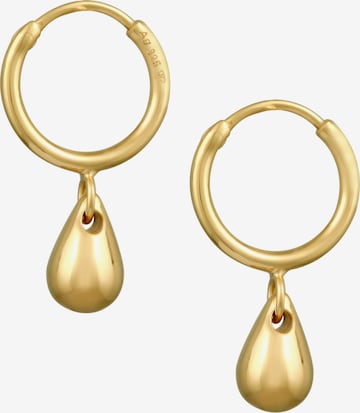 Boucles d'oreilles ELLI en or : devant