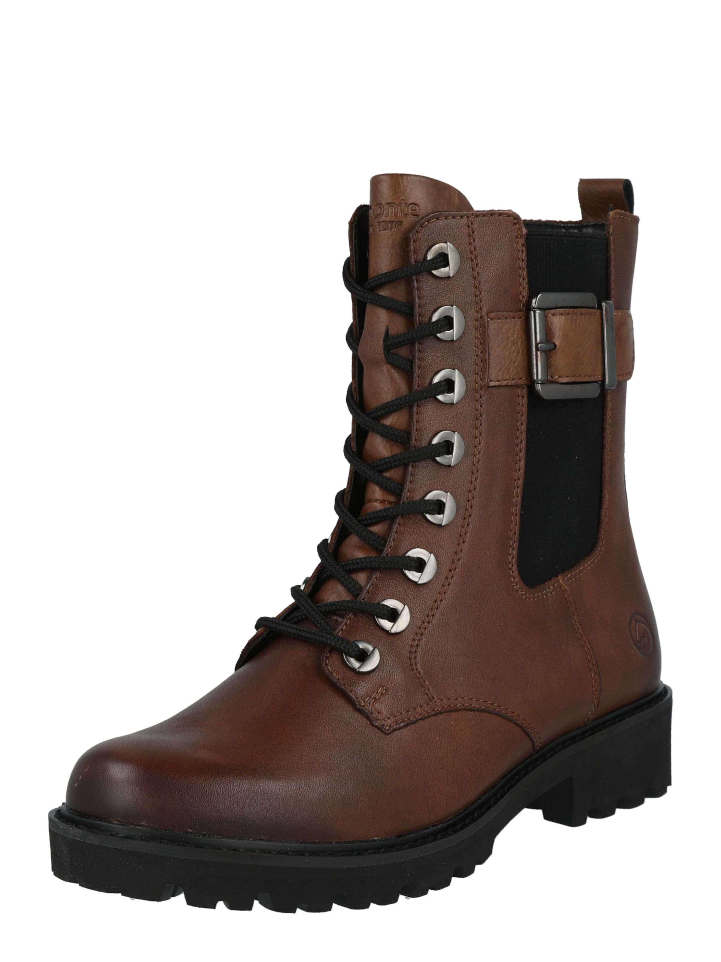 REMONTE Lace-up bootie in Brown: front