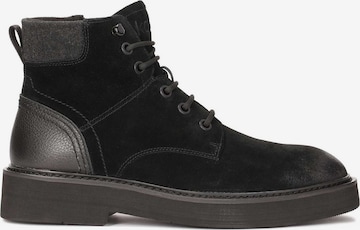 Kazar Lace-Up Boots in Black