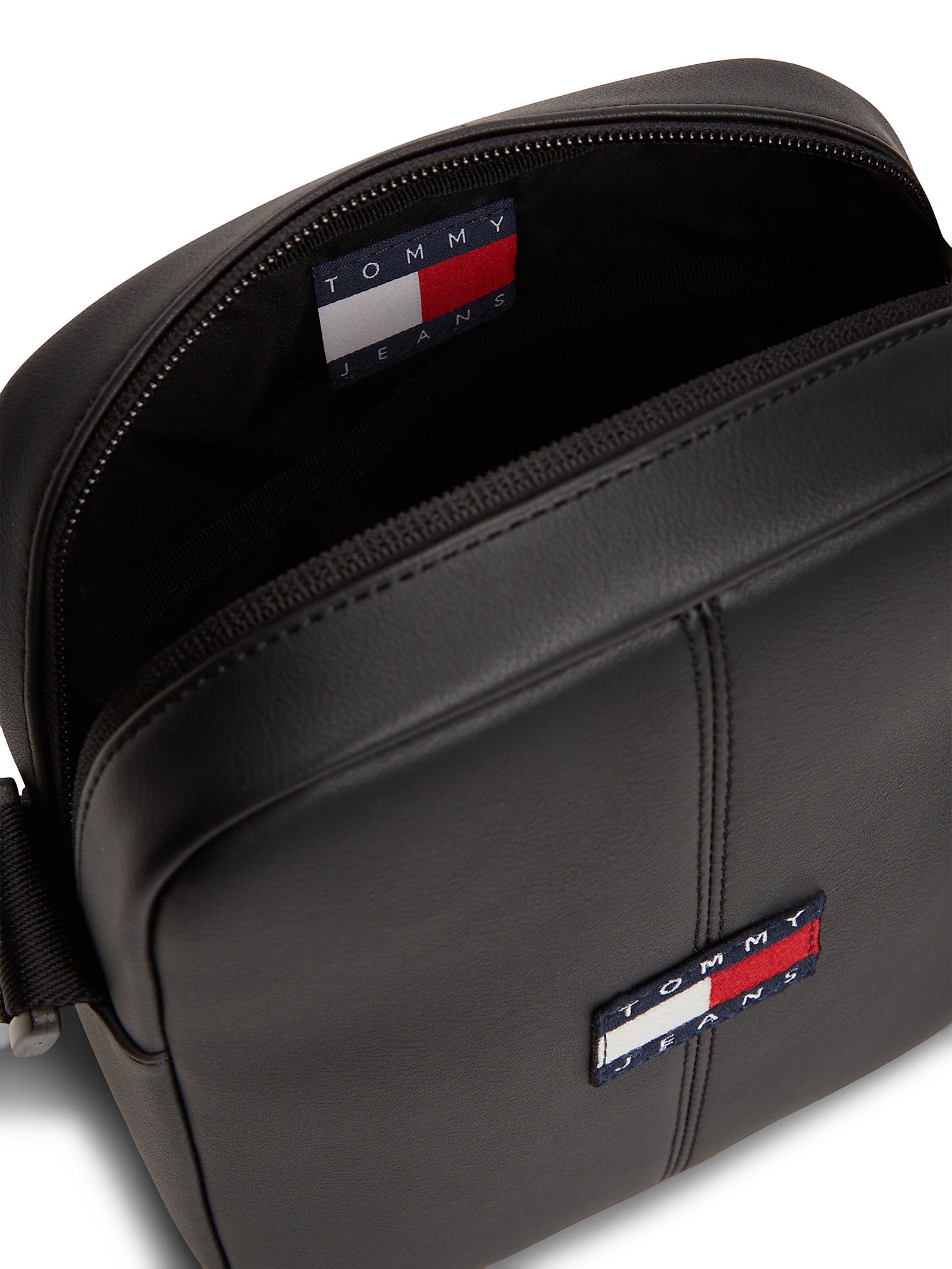 Sac à bandoulière 'Essential' Tommy Jeans en noir
