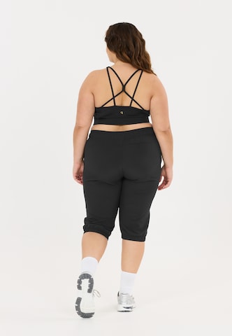 Q by Endurance Medium Support Sports bra 'Thalia V2' in Black