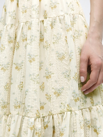 Lollys Laundry Sukňa 'SunsetLL' - Béžová