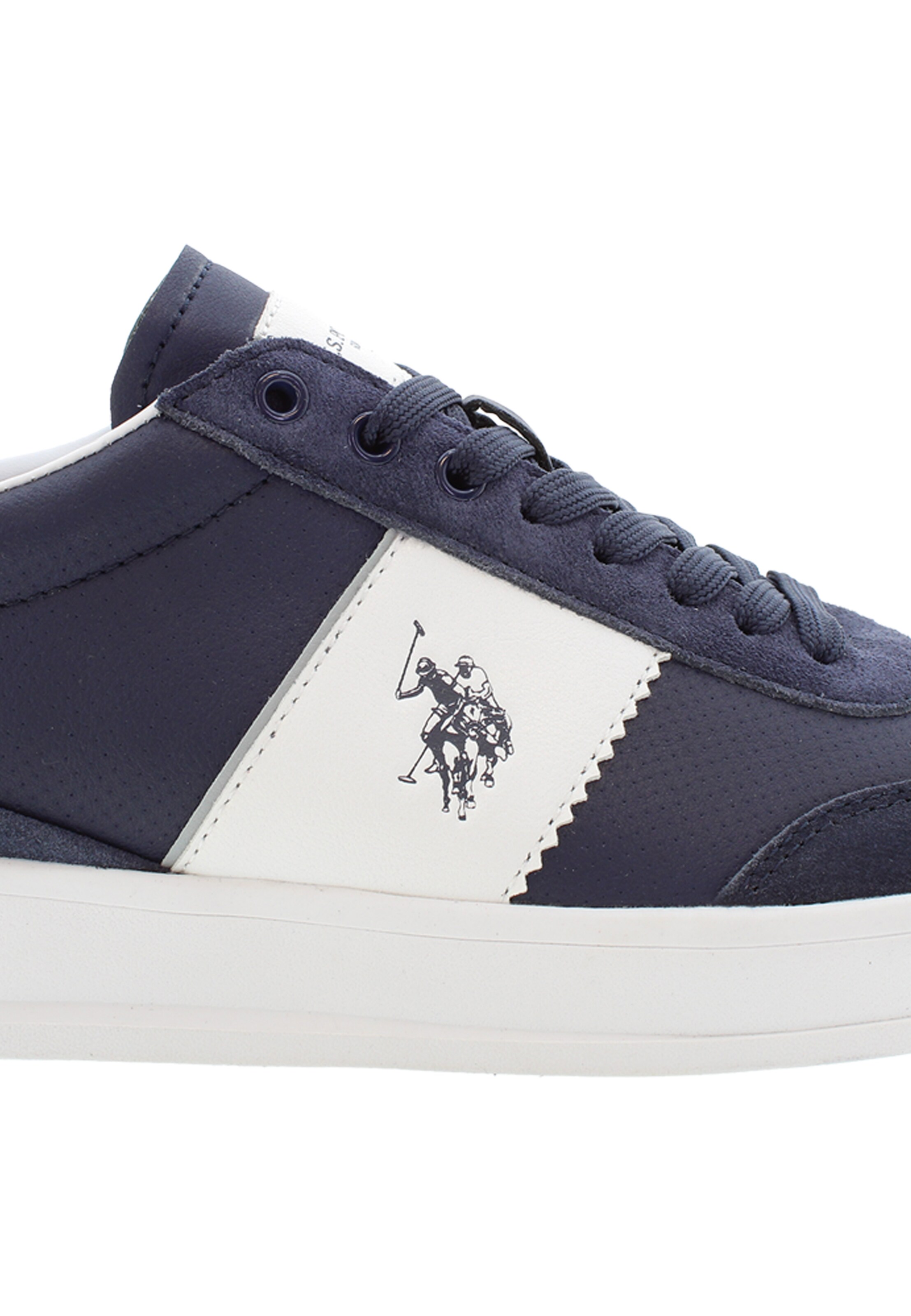 U.S. POLO ASSN. Sneakers laag 'Campy' in Blauw