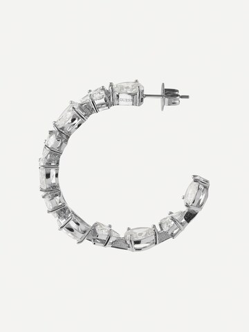 GUESS Ohrringe 'Wonderlights' in Silber