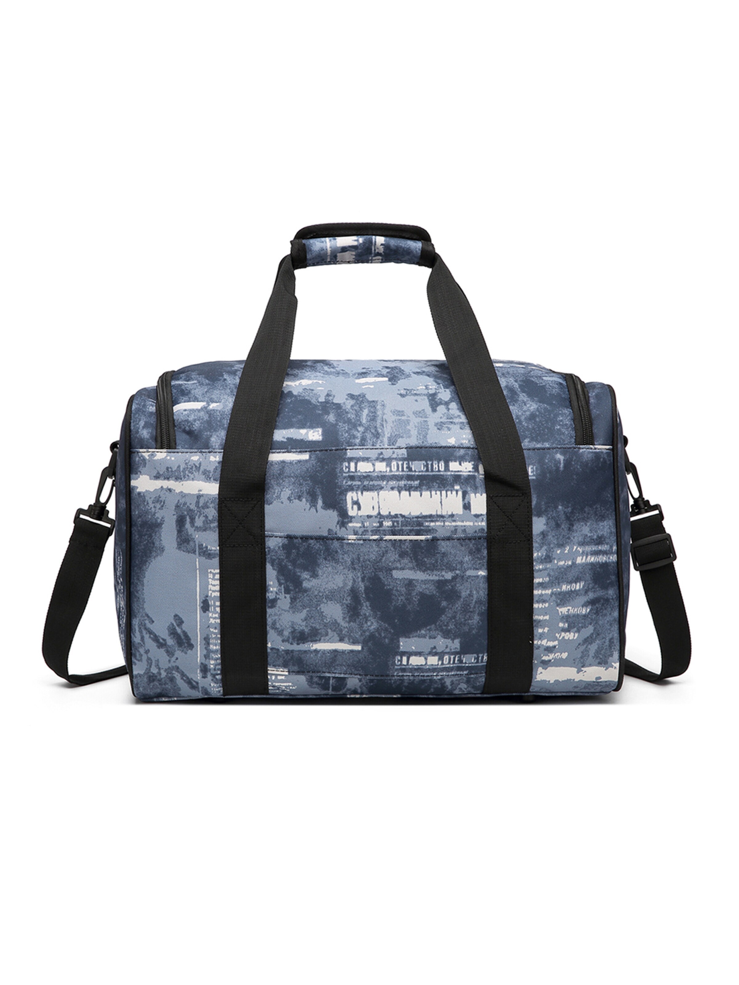 Kono Travel Bag in Blue: front