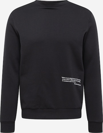 WESTMARK LONDON Sweatshirt in Black: front