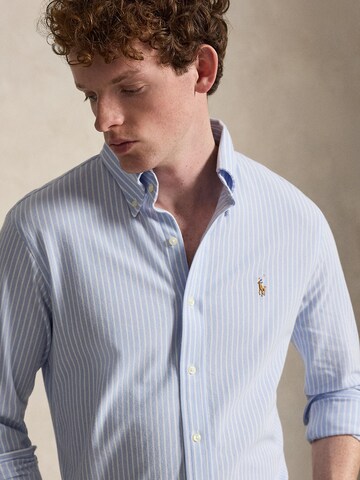 Coupe regular Chemise Polo Ralph Lauren en bleu