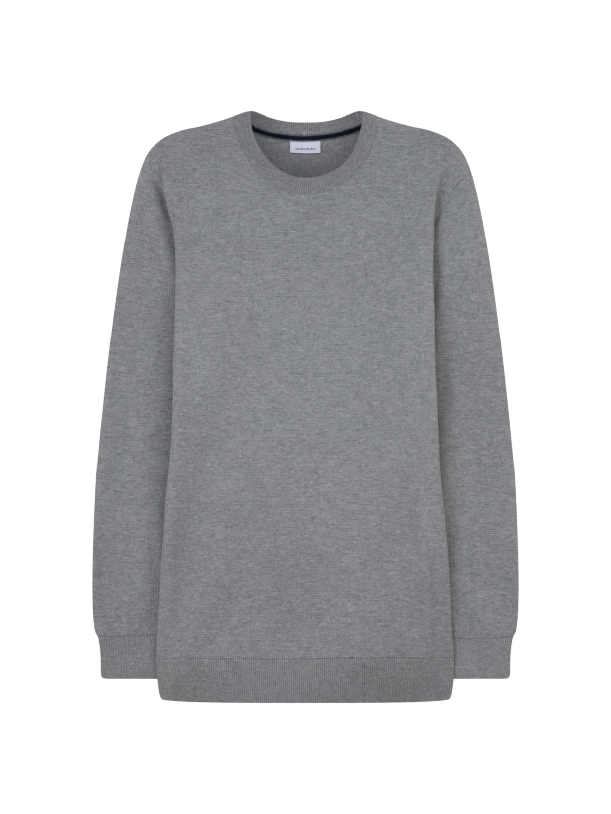 SEIDENSTICKER - Jersey en gris: frente
