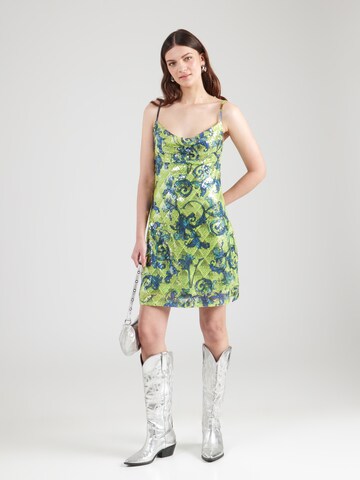 Abito da cocktail di Versace Jeans Couture in verde