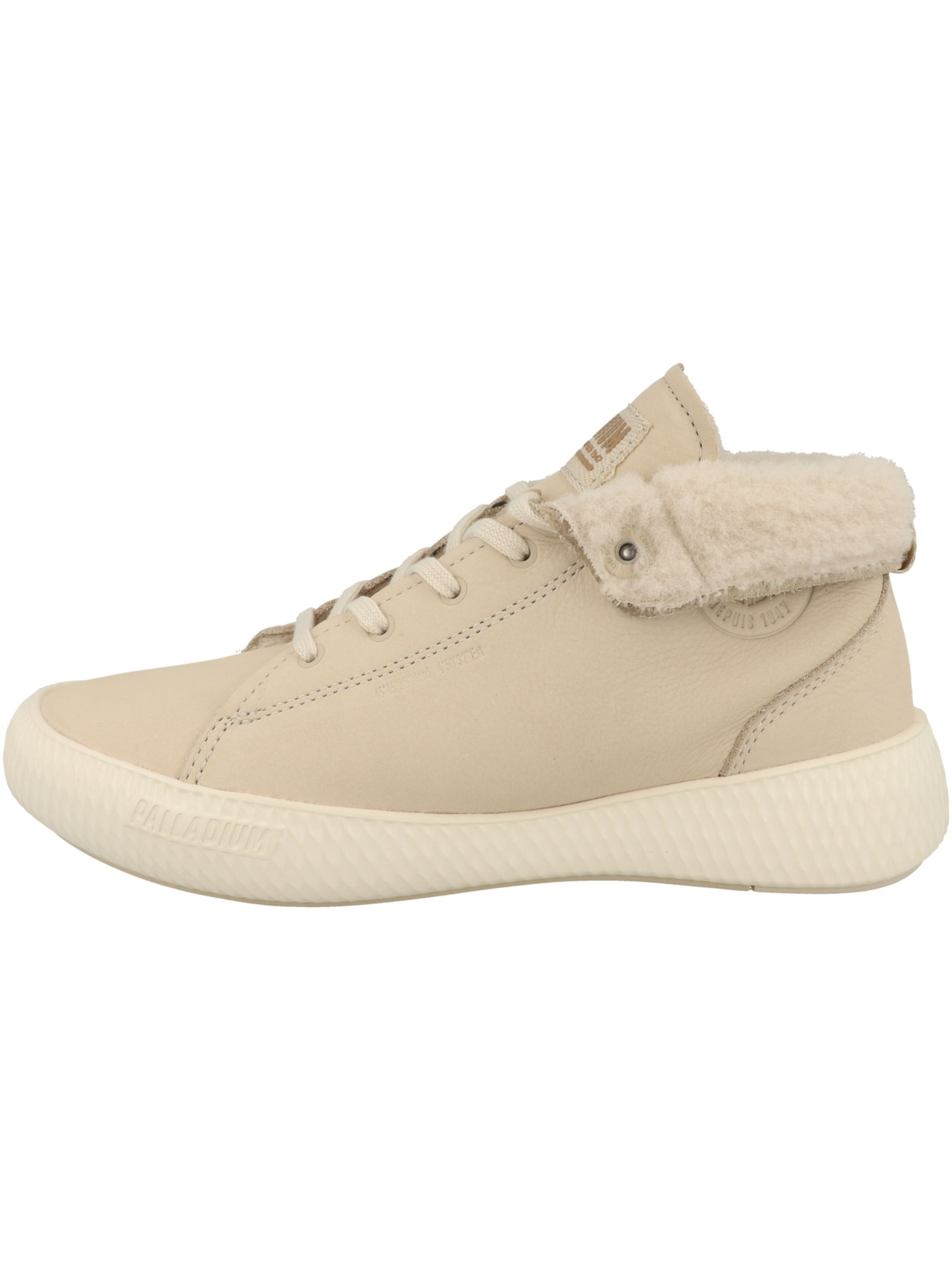 Palladium High-top trainers in Beige: front