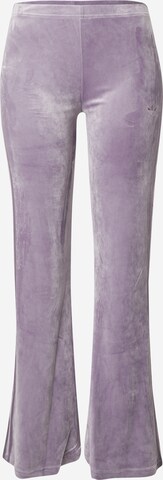 ADIDAS ORIGINALS Flared Broek in Lila: voorkant