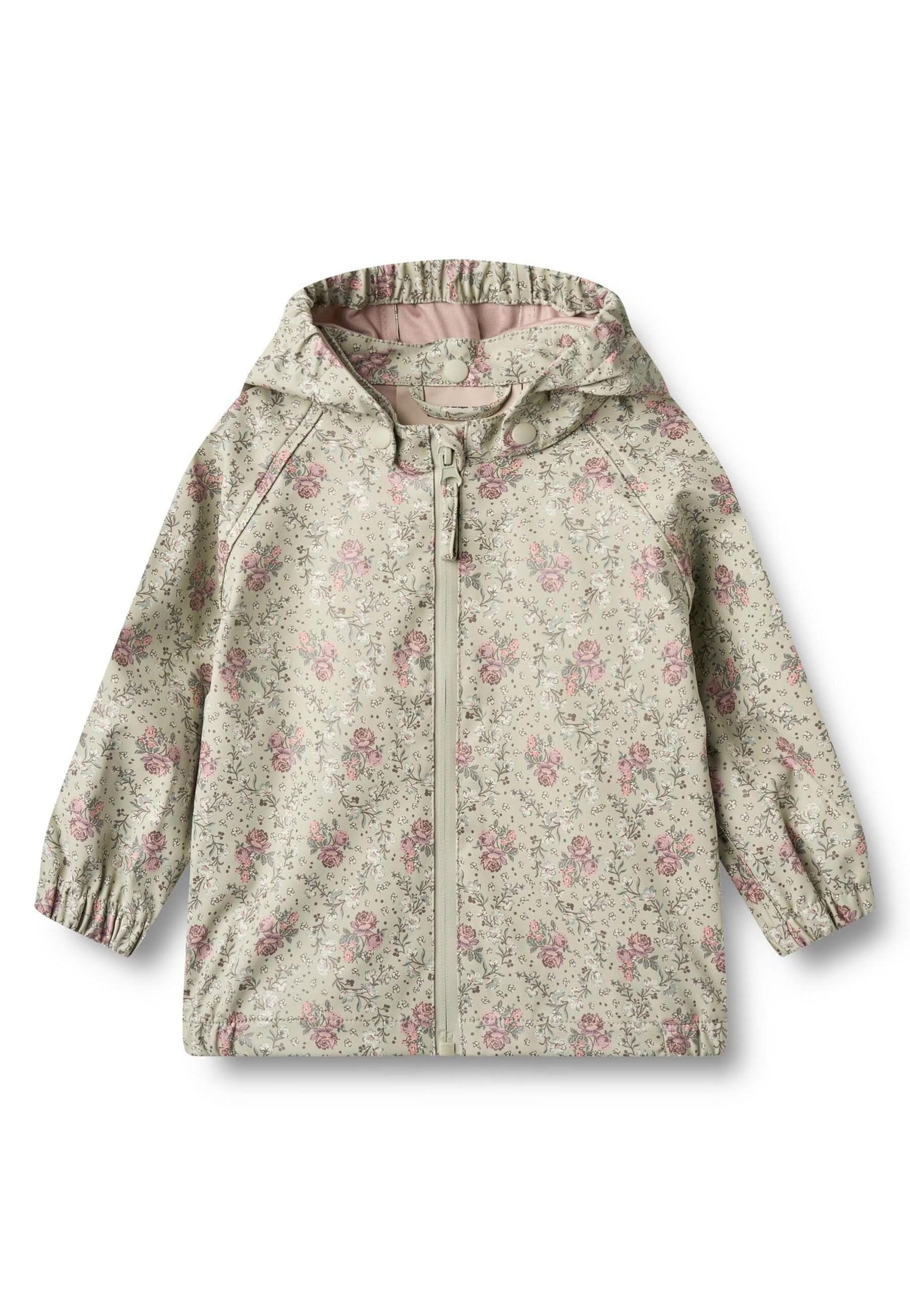 WHEAT Přechodná bunda 'Chardy' – zelená: přední strana