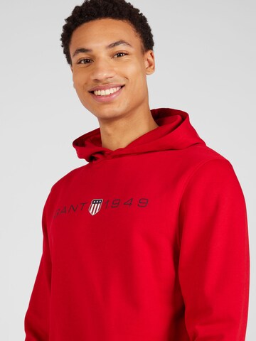 Sweat-shirt GANT en rouge