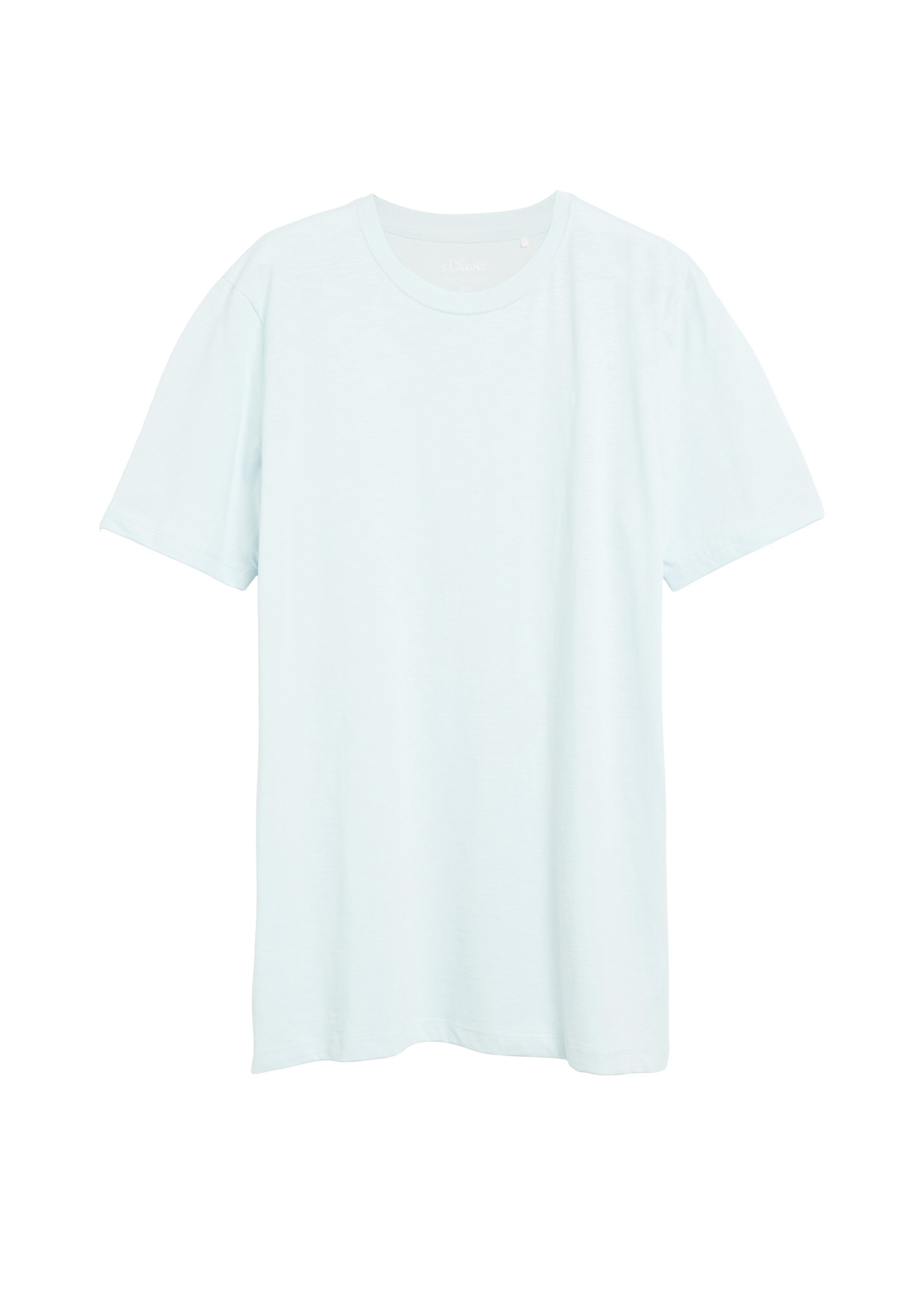 T-Shirt s.Oliver Men Tall Sizes en bleu : devant
