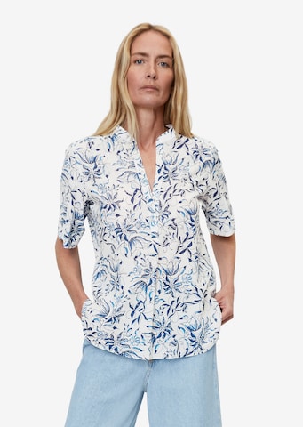 Camicia da donna di Marc O'Polo in blu: frontale