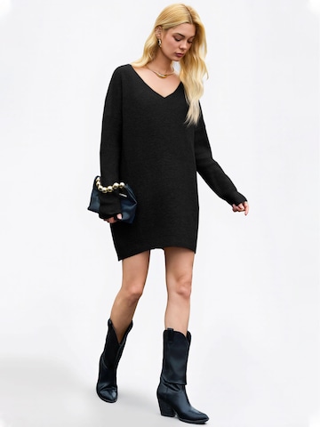 Rochie tricotat de la Imily Bela pe negru