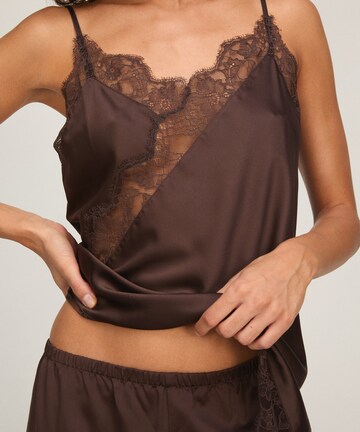 Hunkemöller Negligée 'Cami Cecilia' in Braun
