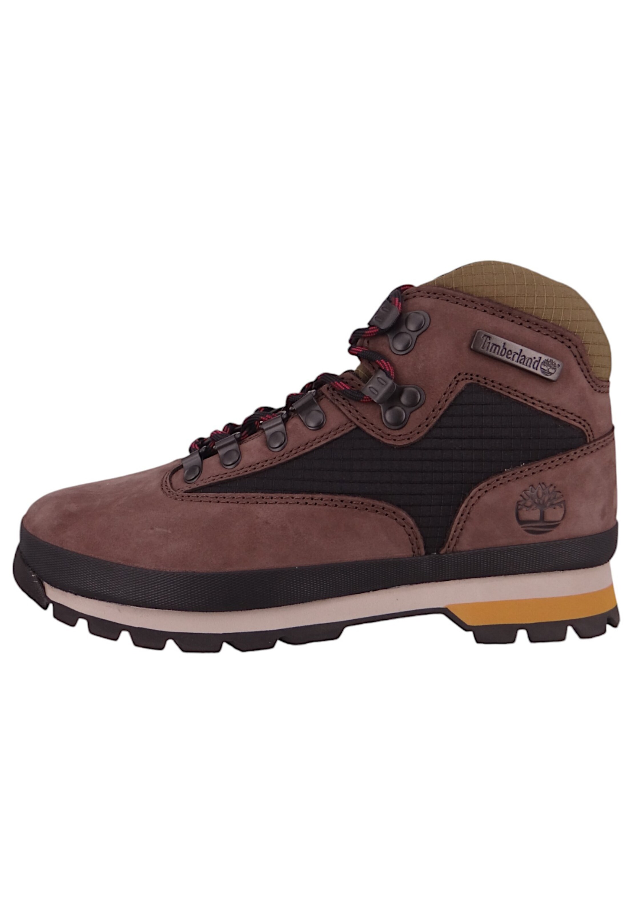 Bottines à lacets TIMBERLAND en marron : devant