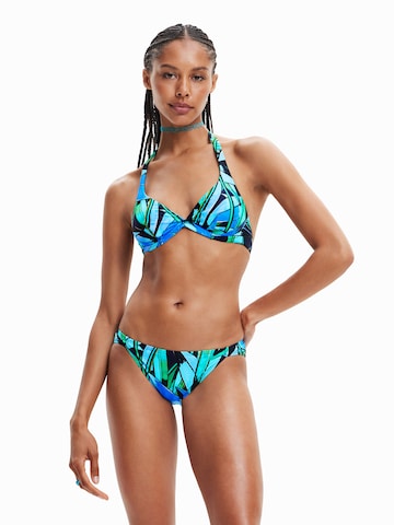 Desigual Bikini hlačke | modra barva
