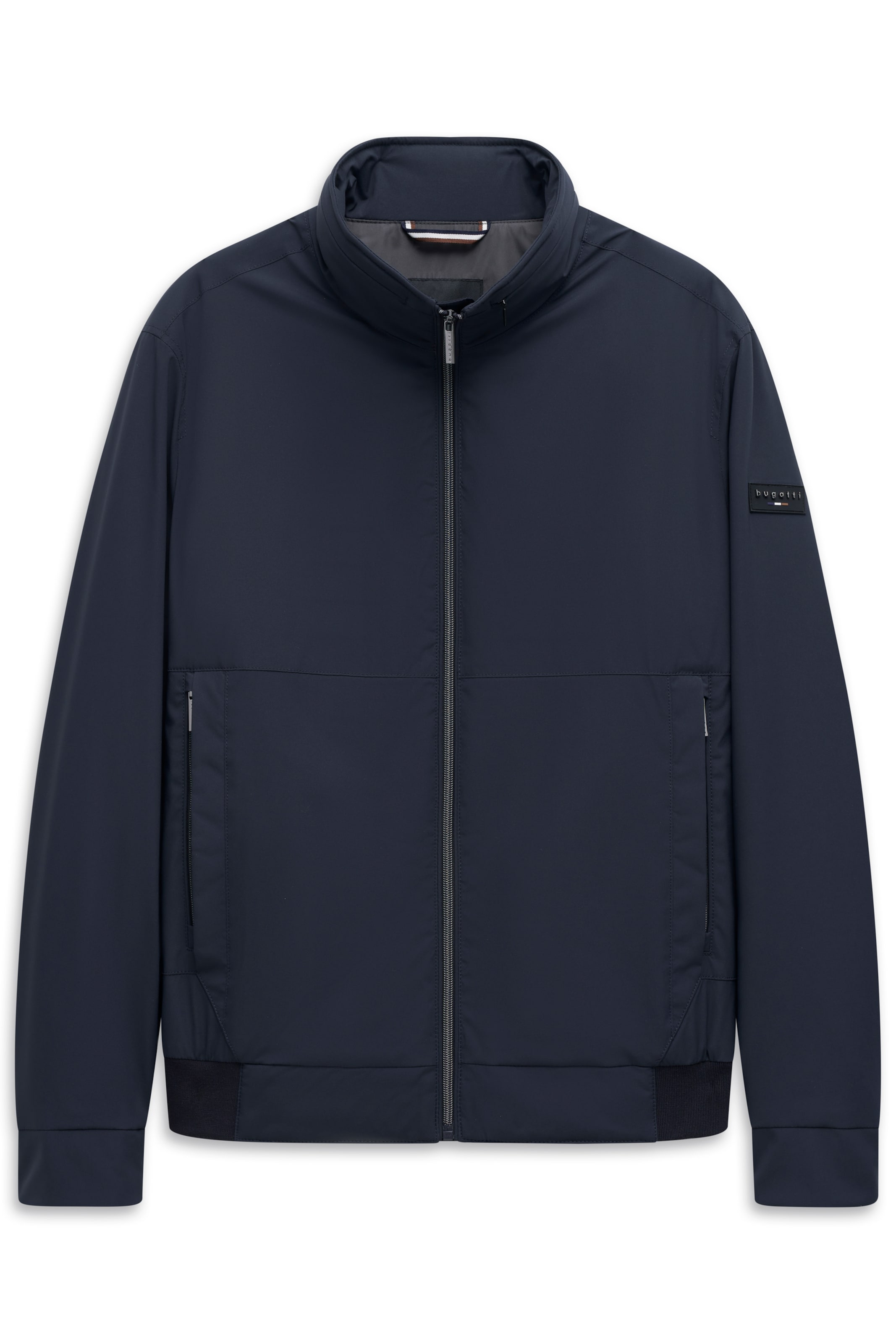 bugatti Between-Season Jacket in Blue: front