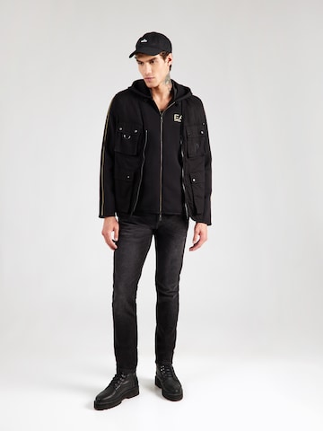 Giacca di felpa di EA7 Emporio Armani in nero