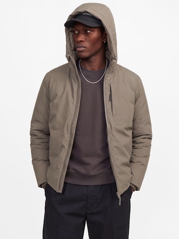 JACK & JONES - Chaqueta de entretiempo en marrón