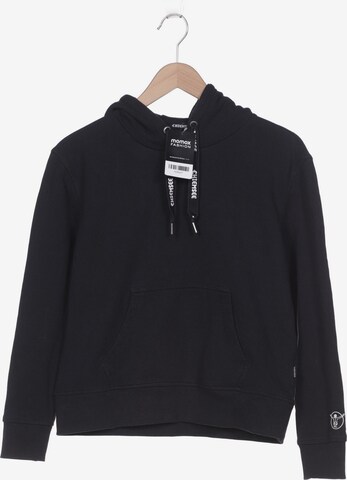 CHIEMSEE Sweatshirt & Zip-Up Hoodie in M in Black: front