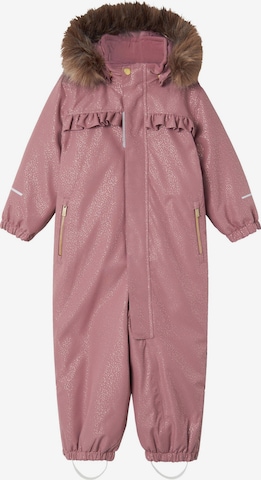NAME IT Funktionsanzug 'NMFSnow10' in Lila: Vorderseite