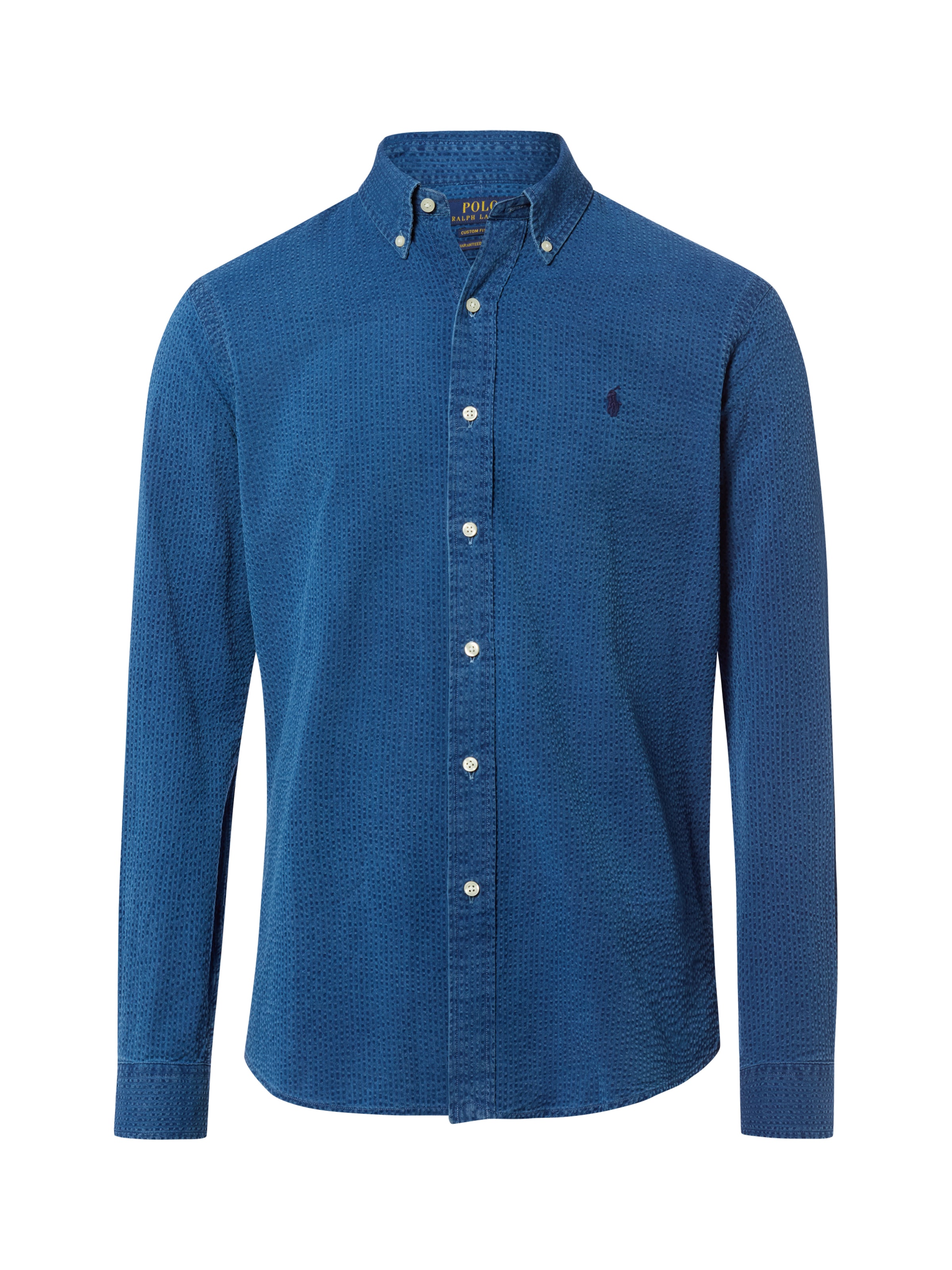 Coupe regular Chemise Polo Ralph Lauren en bleu : devant