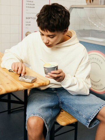 LMTD Sweatshirt i hvid: forside