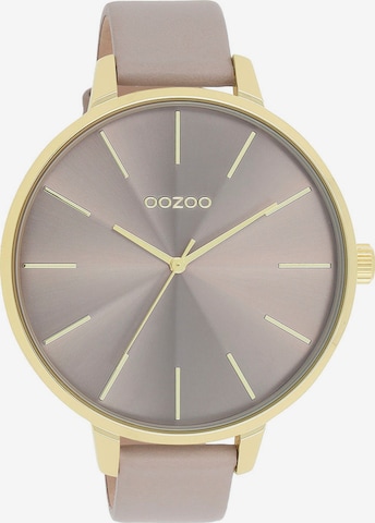 OOZOO Analog Watch in Grey: front