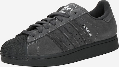 Sportbačiai be auliuko 'Superstar II' iš ADIDAS ORIGINALS, spalva – tamsiai pilka / balta, Prekių apžvalga