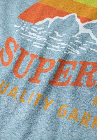 Superdry Shirt in Blauw