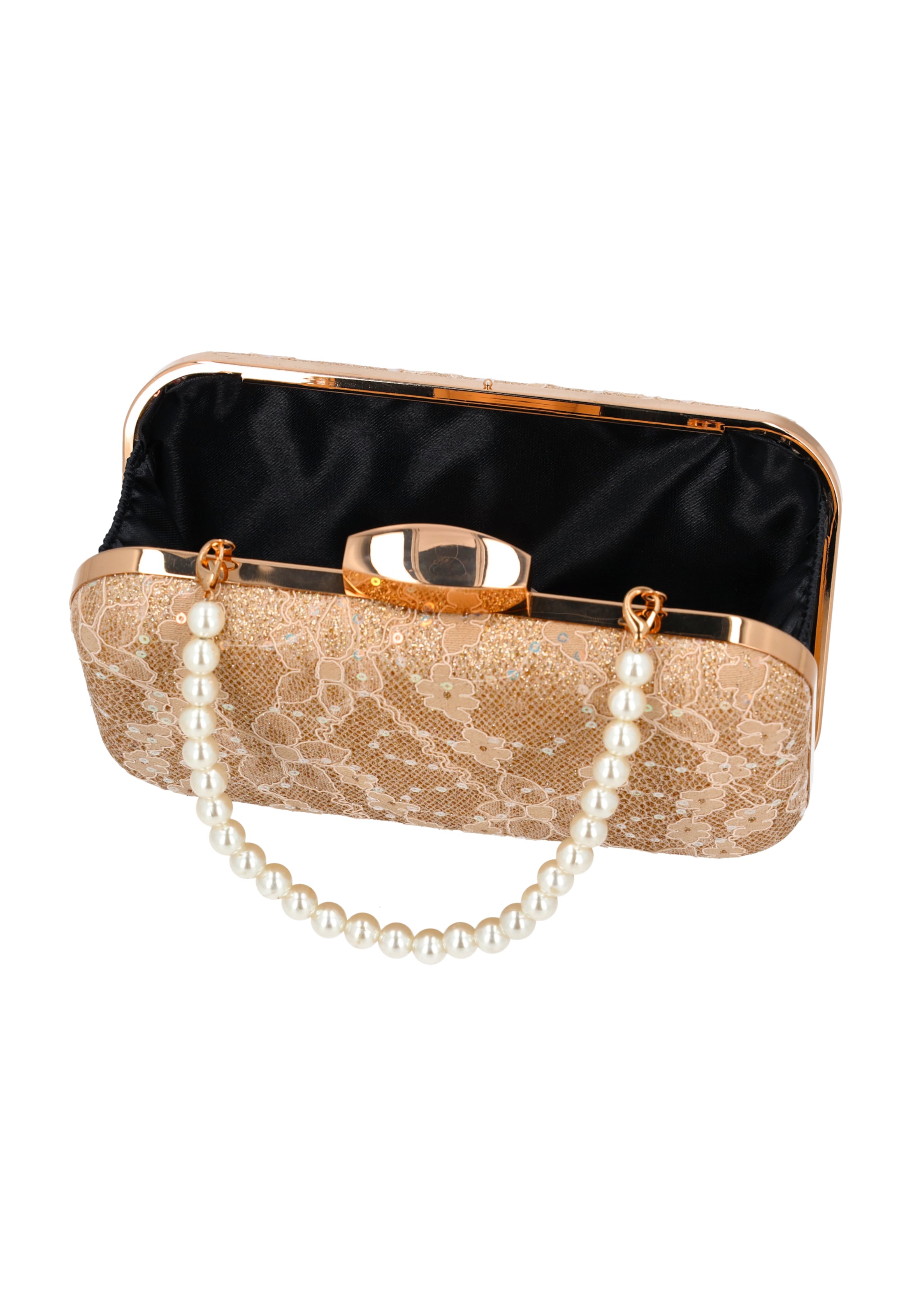 faina Clutch in Gold