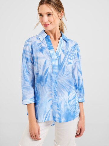 Camicia da donna di CECIL in blu: frontale