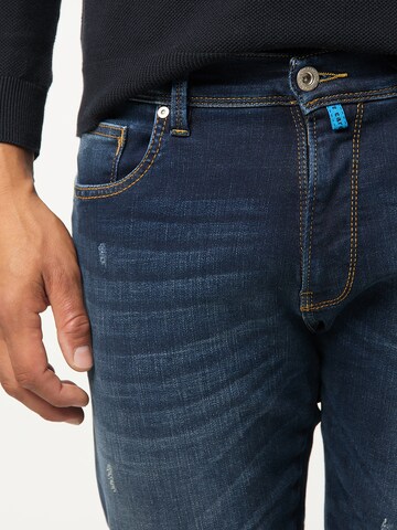 PIERRE CARDIN Tapered Jeans 'Lyon' in Blau