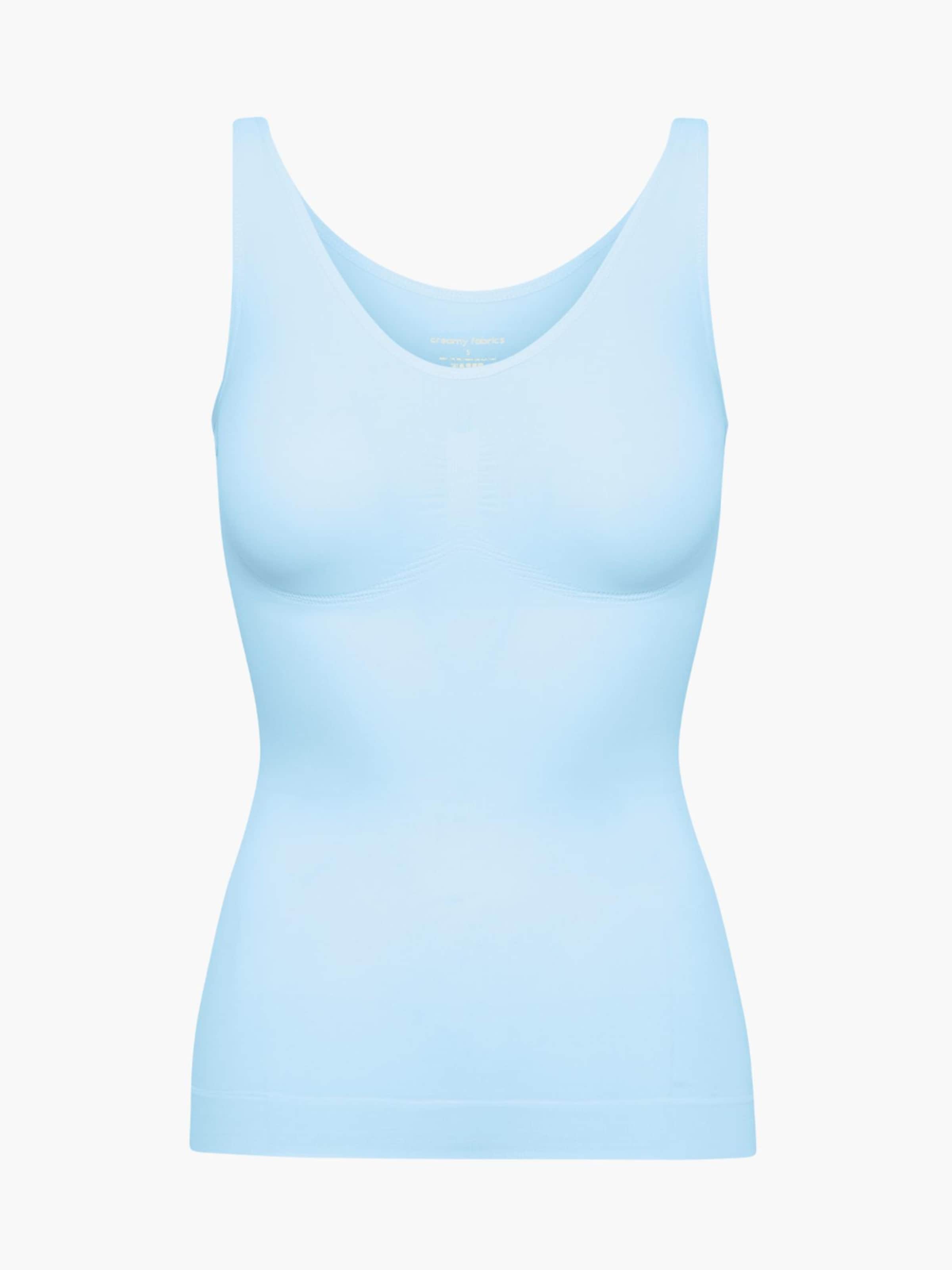 Haut modelant 'Figurformendes Shapewear Tanktop' cfab (formerly creamy fabrics) en bleu : devant