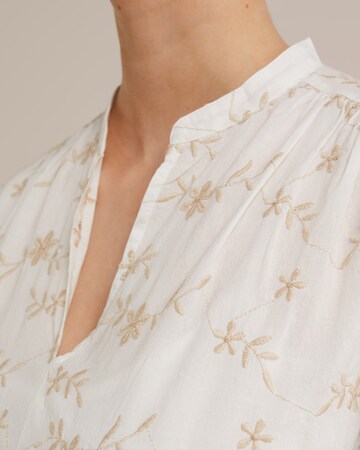 WE Fashion - Vestido camisero en blanco