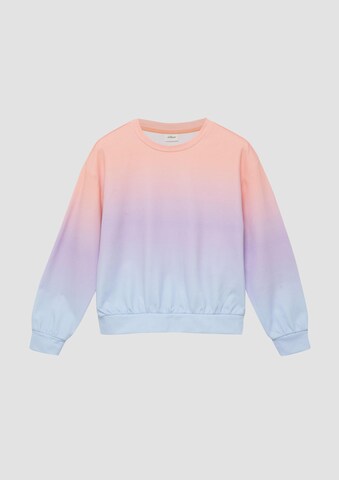 Sweat-shirt s.Oliver en bleu