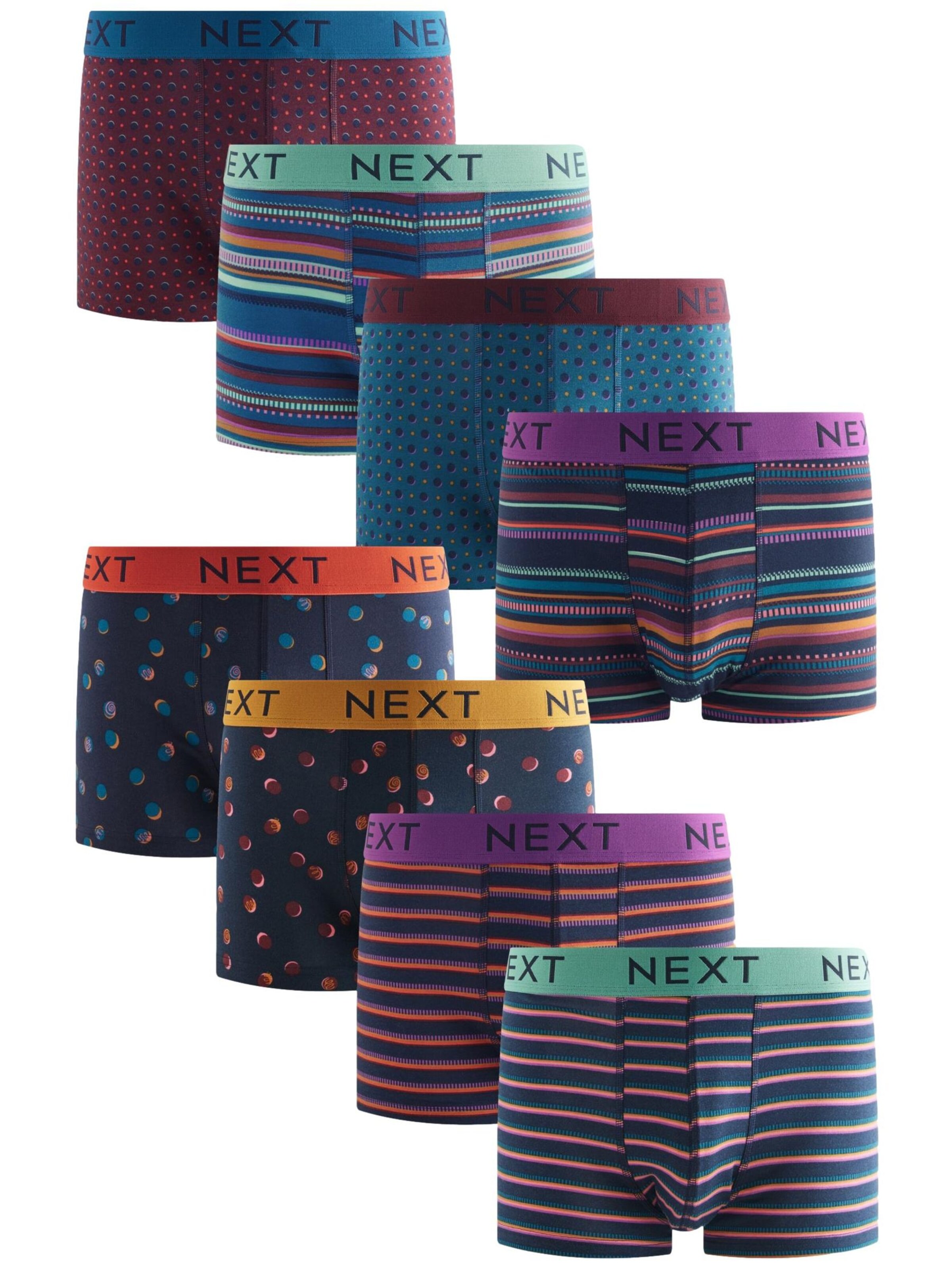 Next Boxeralsók - vegyes színek: elől
