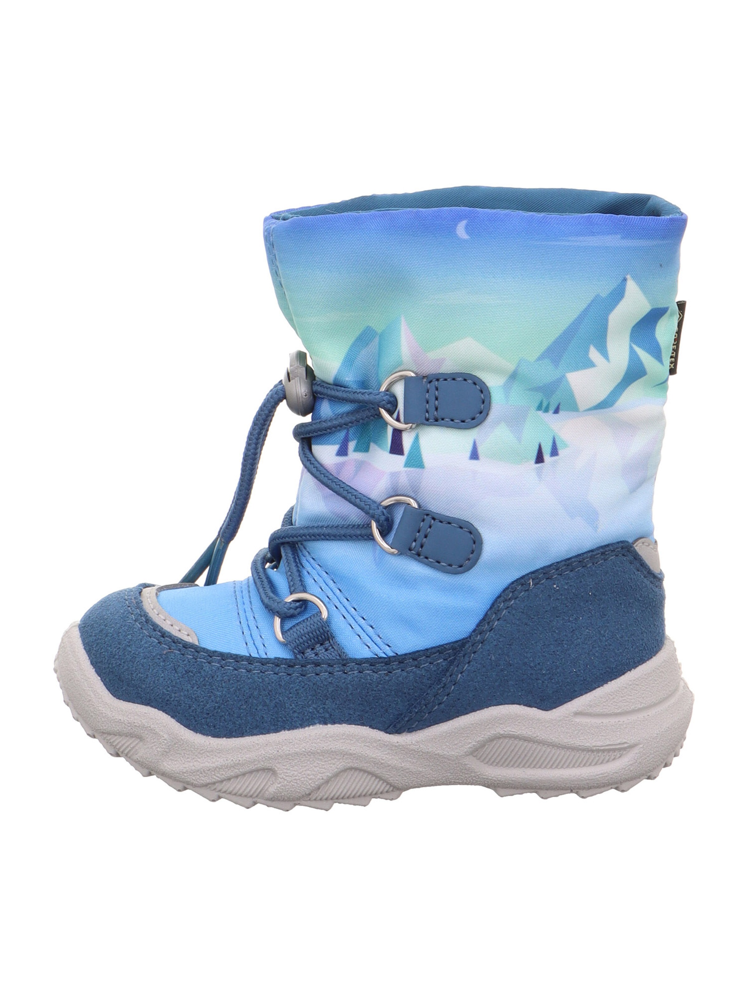 Bocanci de zăpadă 'Glacier' de la SUPERFIT pe albastru