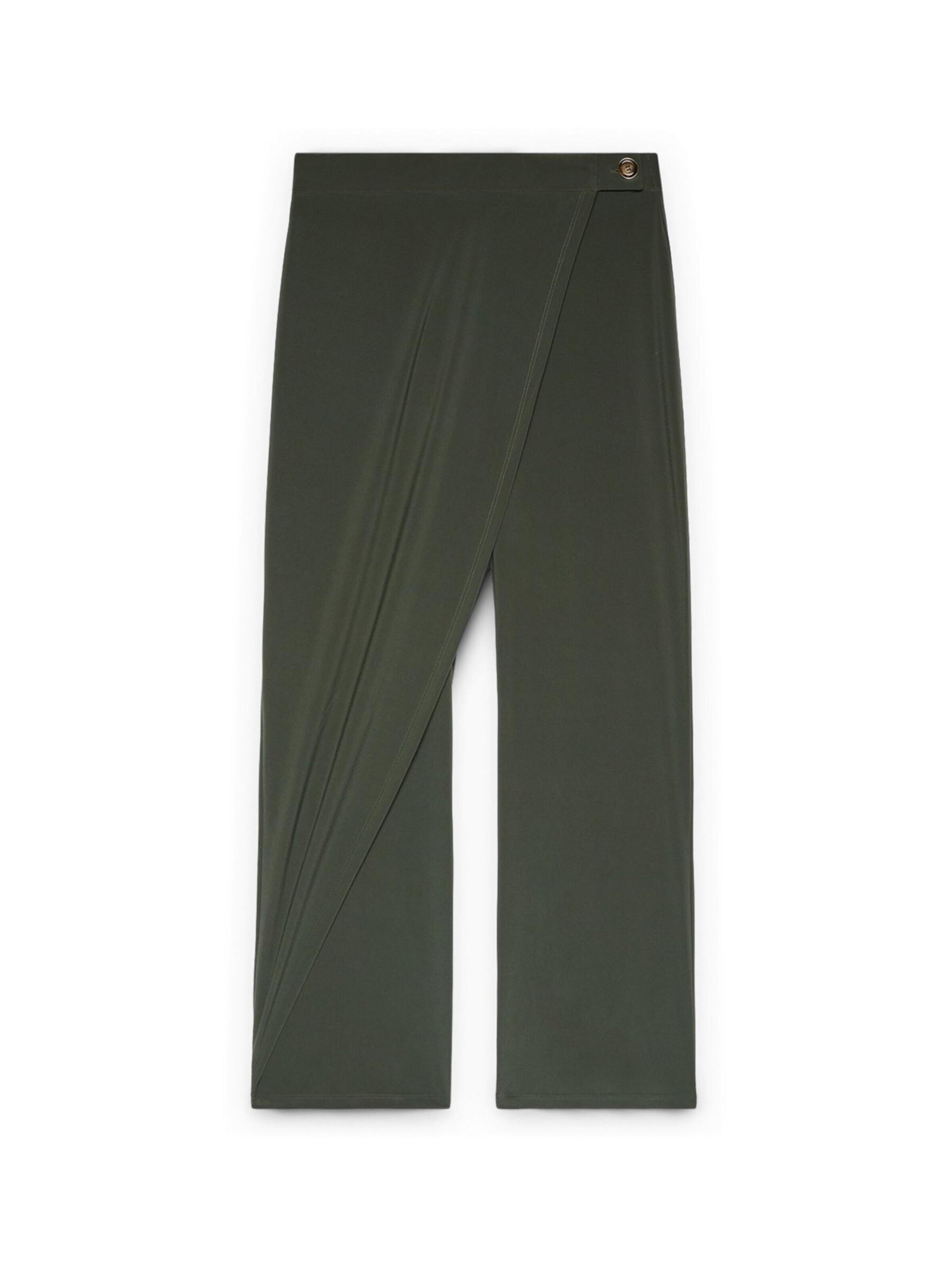 Fiorella Rubino Regular Broek in Groen: voorkant