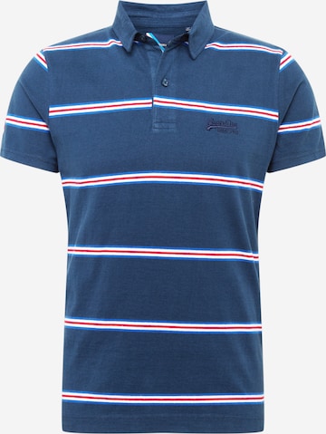Superdry Shirt 'Academy' in Blue: front