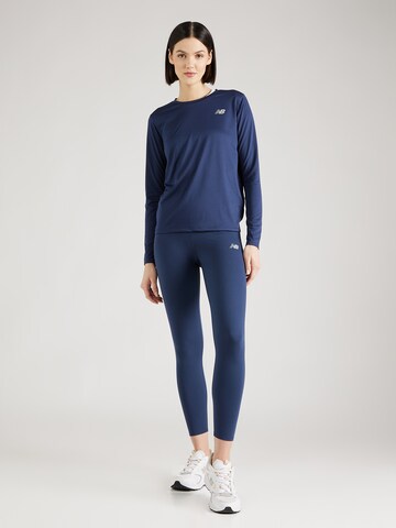 new balance Skinny Sportbroek 'Essentials Harmony' in Blauw