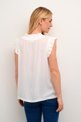 Chemisier 'Dahlia' Kaffe en blanc