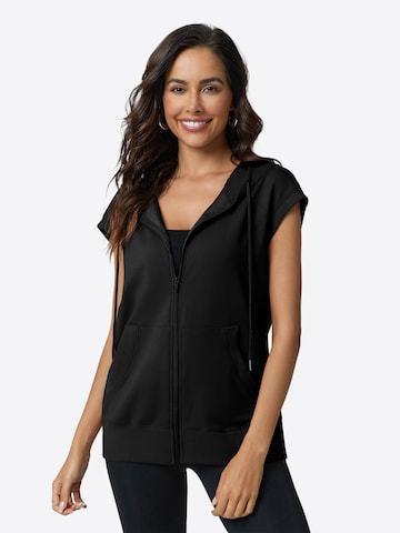 Imily Bela Суичъри с качулка в черно: отпред