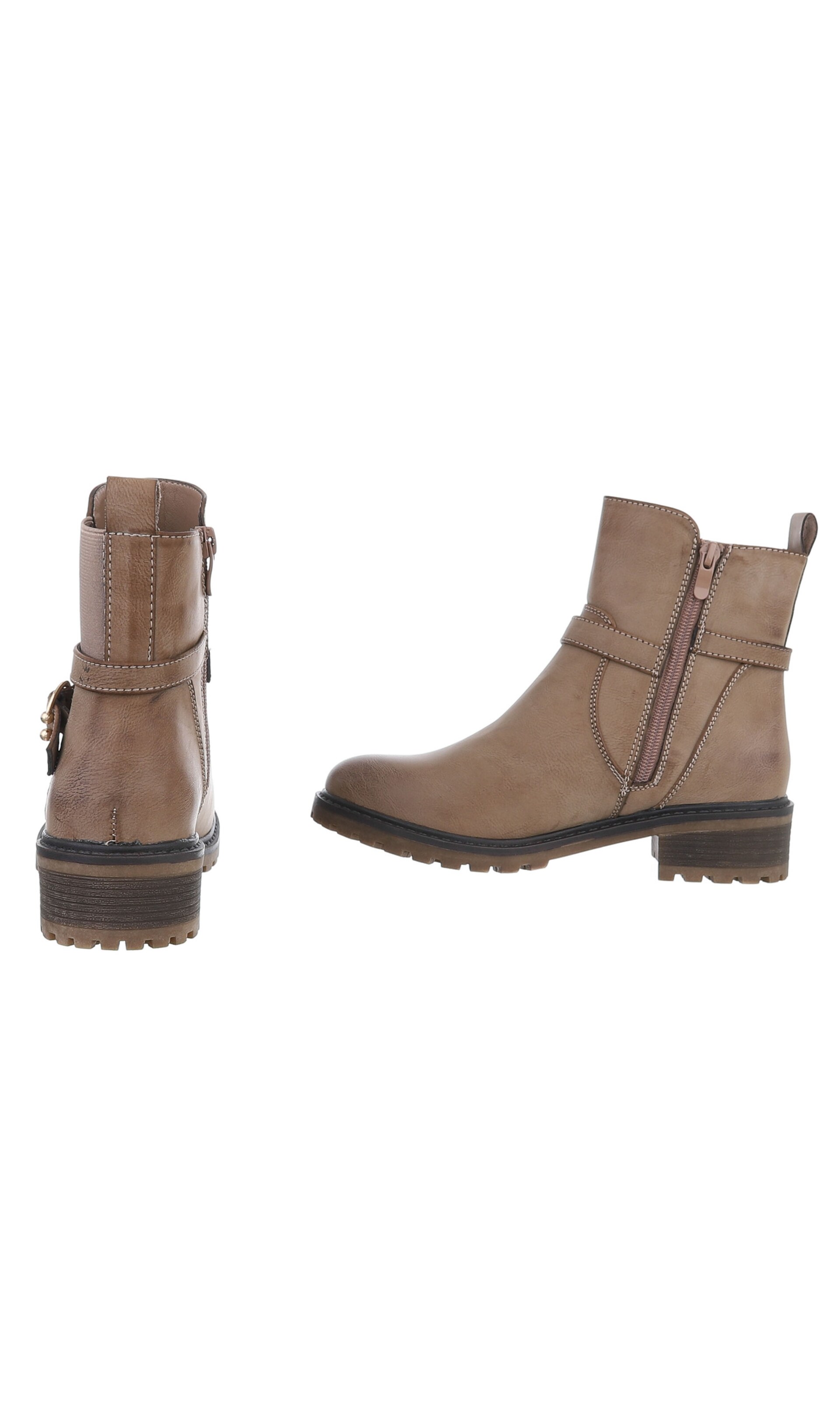 Ital-Design Ankle Boots in Brown