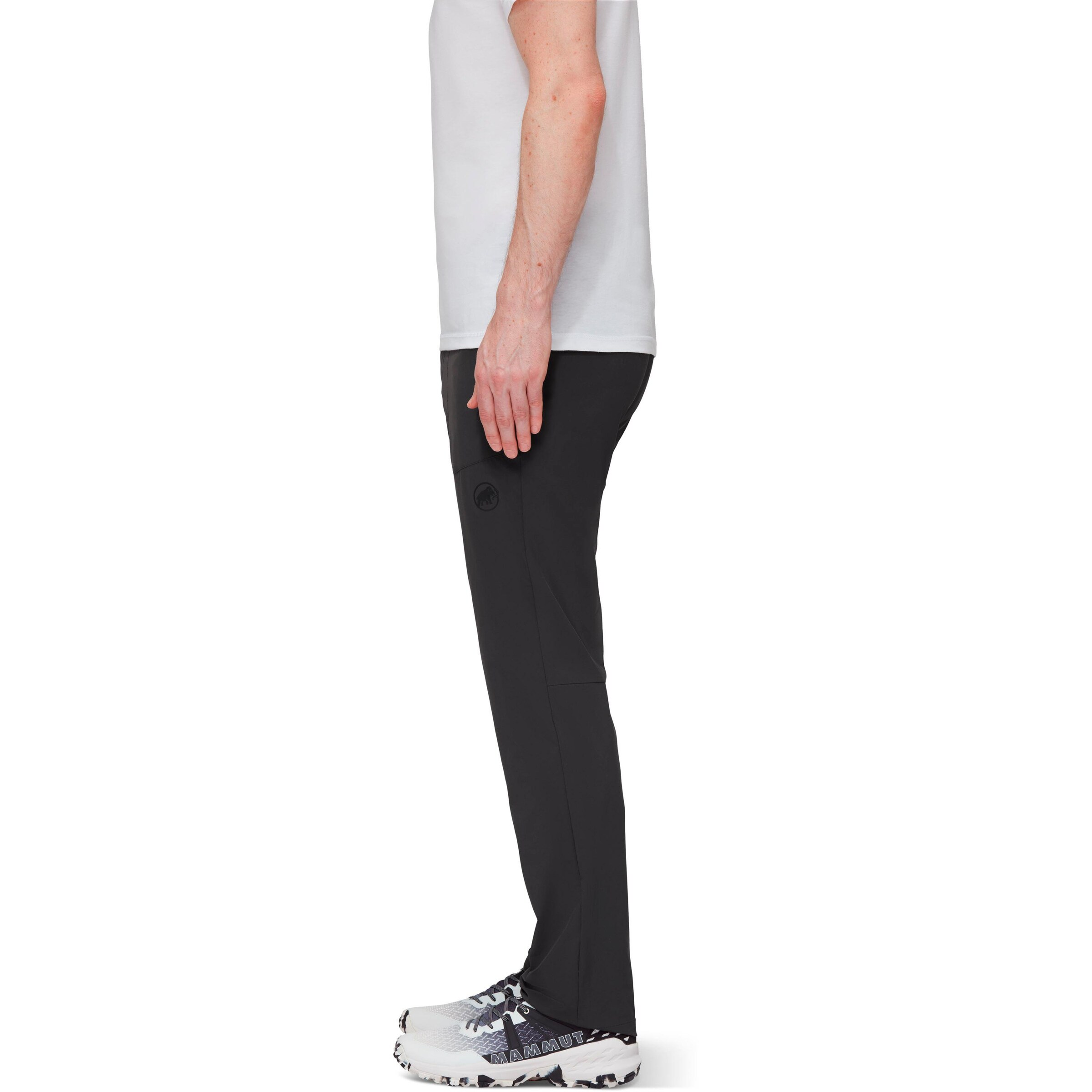 MAMMUT Slim fit Outdoor Pants 'Runbold' in Brown