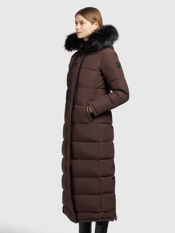 khujo Mantel 'MARANA' in Braun